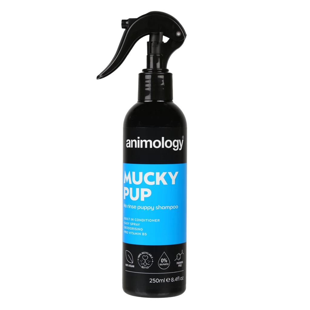 Animology Mucky Pup No‑Rinse Puppy Shampoo – 250 ml
