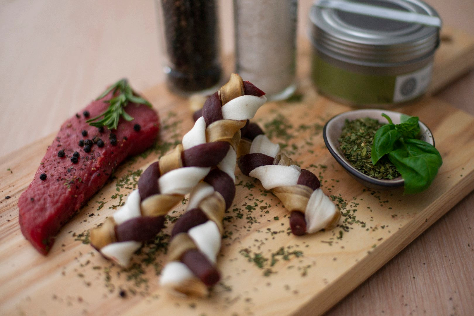 Braaaf Twister Braids (3-pack) - 12 cm