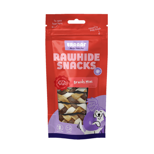 Braaaf Twister Braids (5-pack) - 6 cm