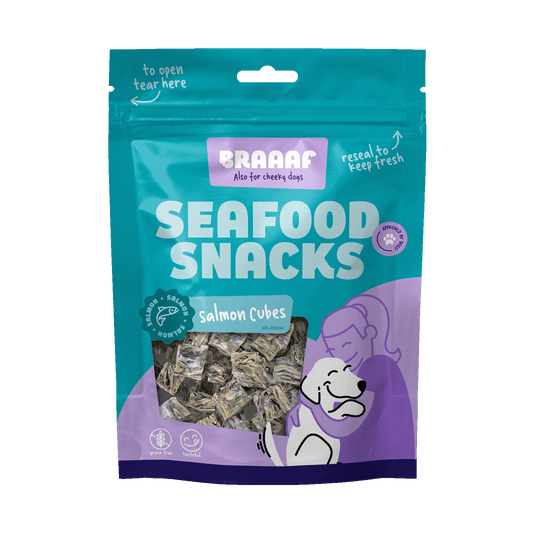 Braaaf Seafood Lachswürfel