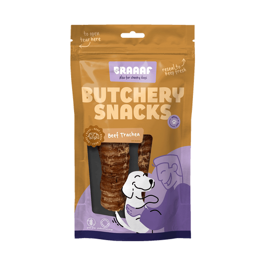 Braaaf Butchery Snacks Rinderluftröhre 85 g