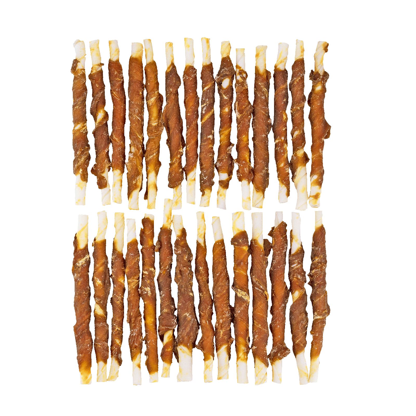 Braaaf Rawhide Roll Sticks Ente - 30 St.