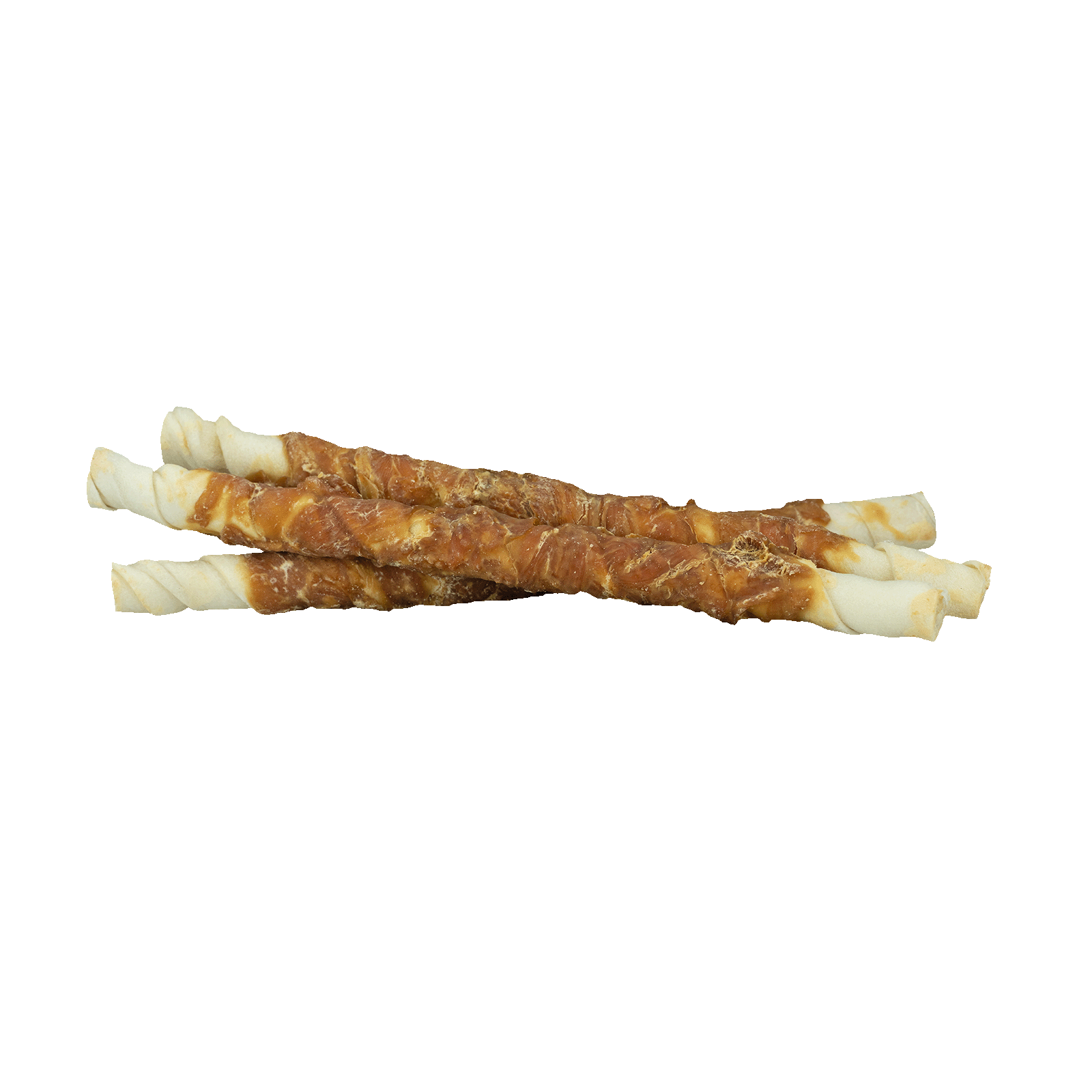 Braaaf Rawhide Twister Huhn (3 St.) - 25 cm