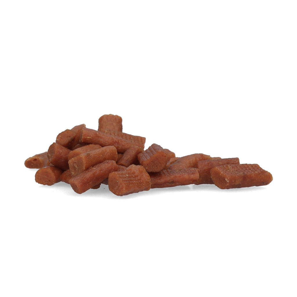 Braaaf Soft Snack mit Lachstabchen Kurbis und Sellerie