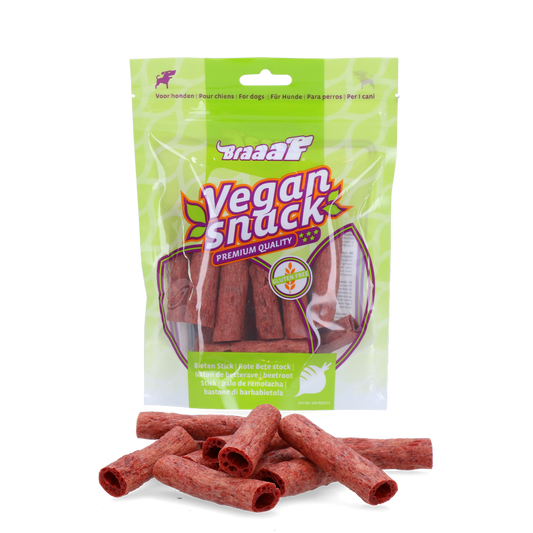 Braaaf Vegan Snack Rote Bete Stick - 6 cm
