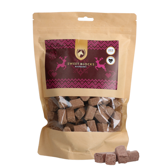 Excellent Horse Christmas Sweet Blocks Himbeere