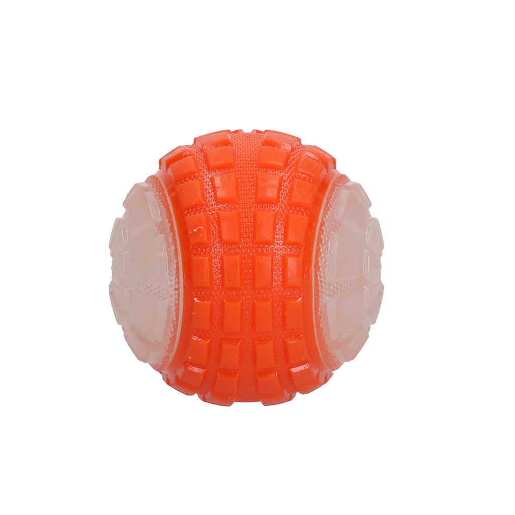 Dog Comets Glow In The Dark Moon Ball M Orange