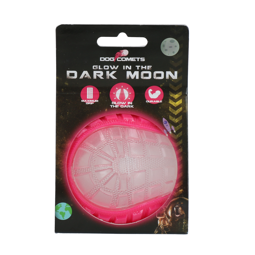 Dog Comets Glow In The Dark Moon Ball M Rosa