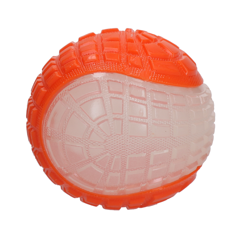 Dog Comets Glow In The Dark Moon Ball L Orange