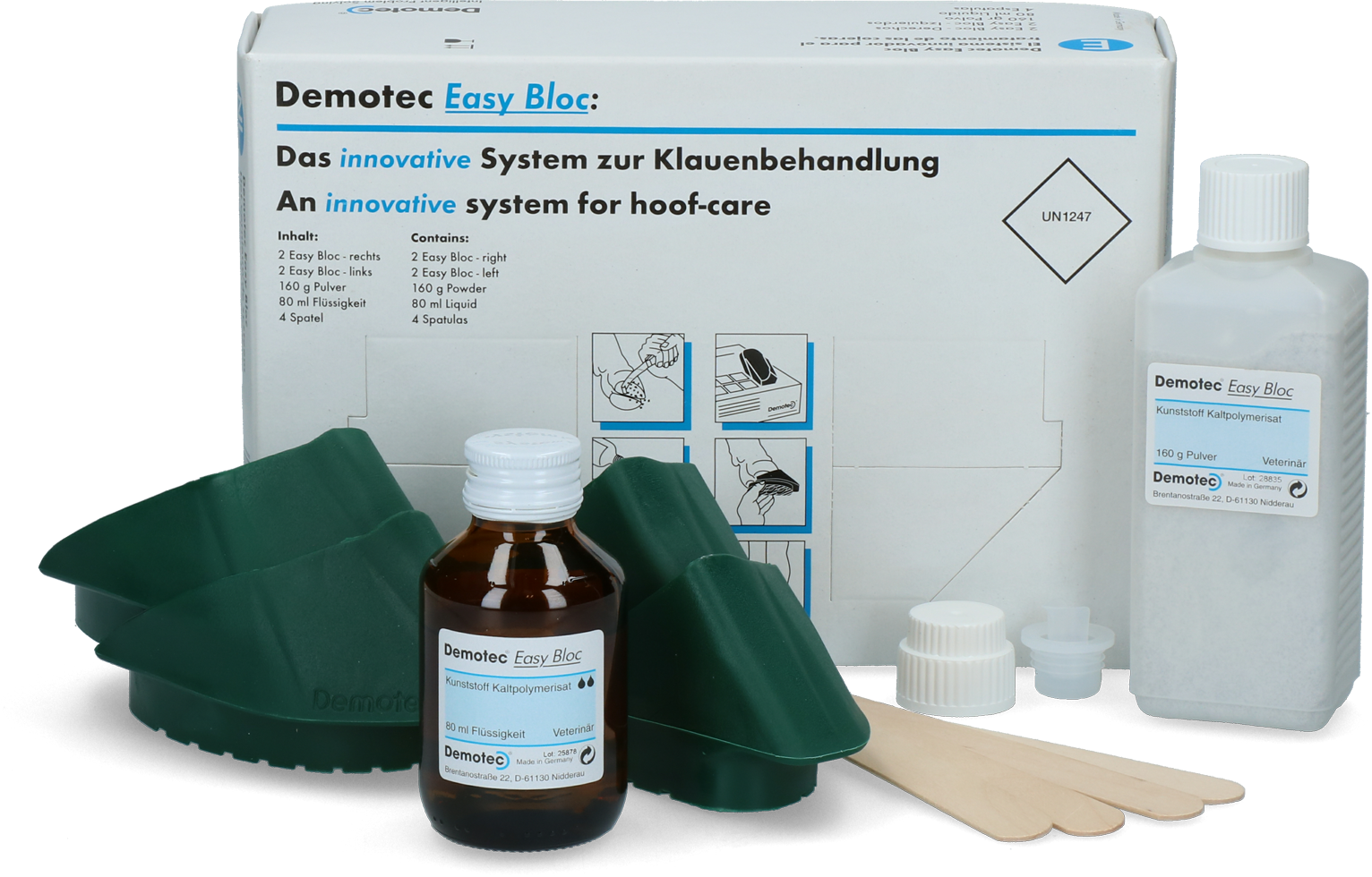 Demotec Easy Bloc 4 Behandlungen