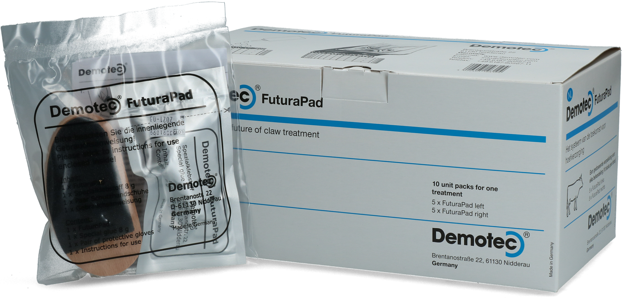 Demotec FuturaPad 10 Behandlungen