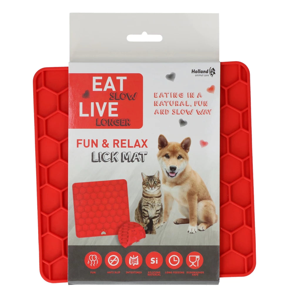 Eat Slow Live Longer Leckmatte Wabenfäule