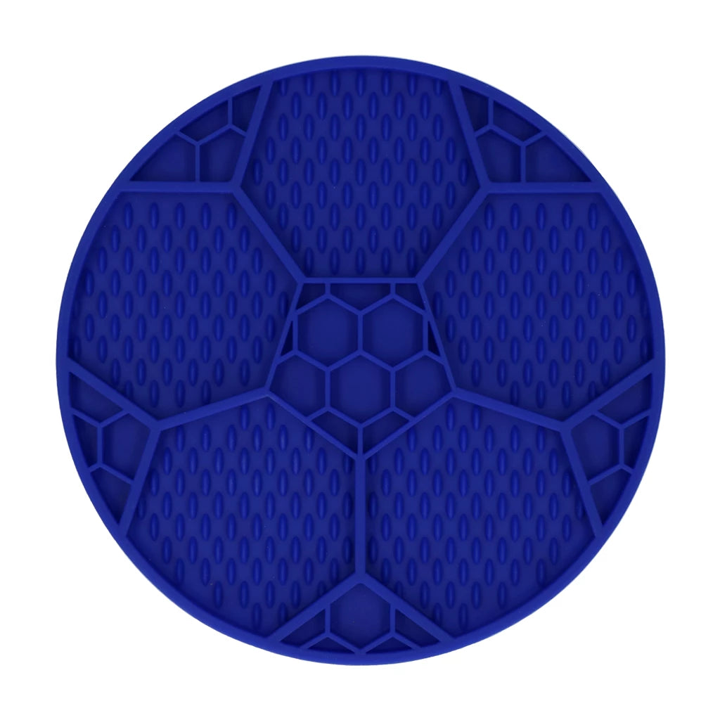 Eat Slow Live Longer Leckmatte „Fussball“