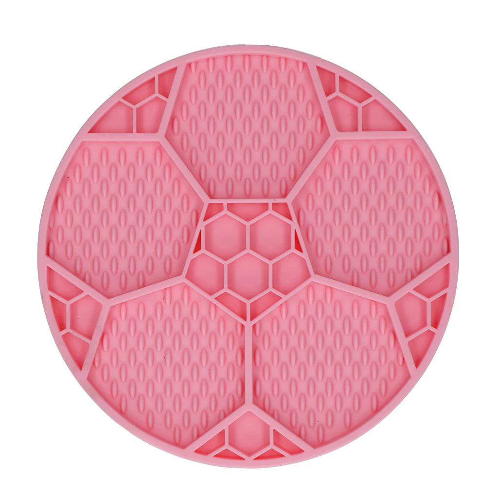 Eat Slow Live Longer Leckmatte „Fussball“