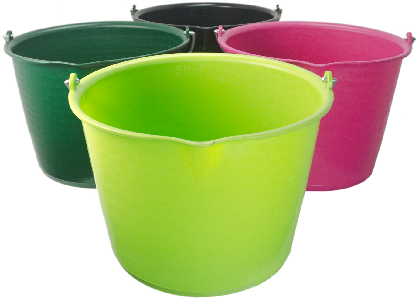 Eimer 15 l mit Ausguss Dunkelblau