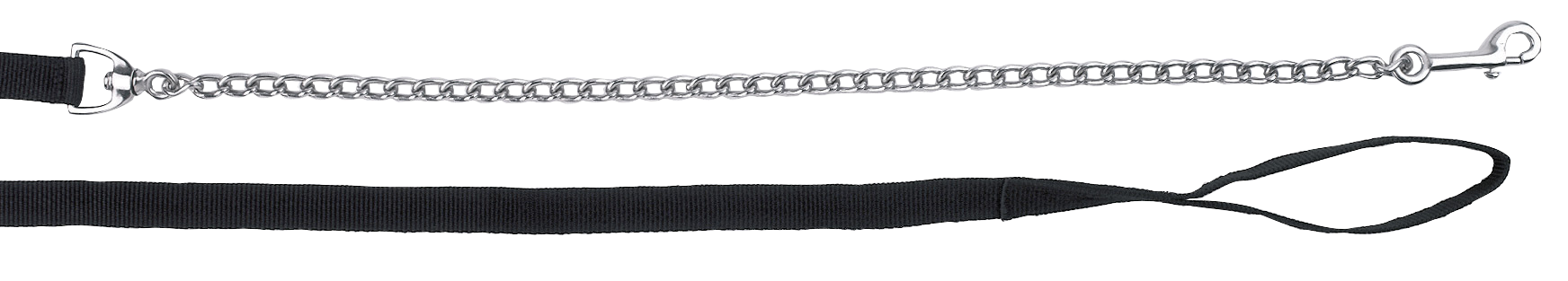 Leitlinie mit Kette Schwarz 250cm