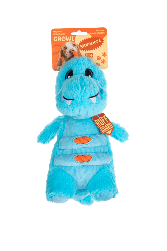 Growl Stomperz Terry der blaue Tyrannosaurus Rex