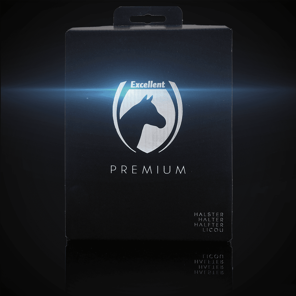 Excellent Premium Halfter Schwarz XS