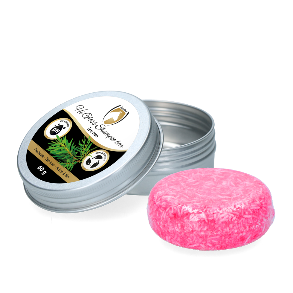 Excellent Horse Hi Gloss Shampoo Bar Teebaum 60 g