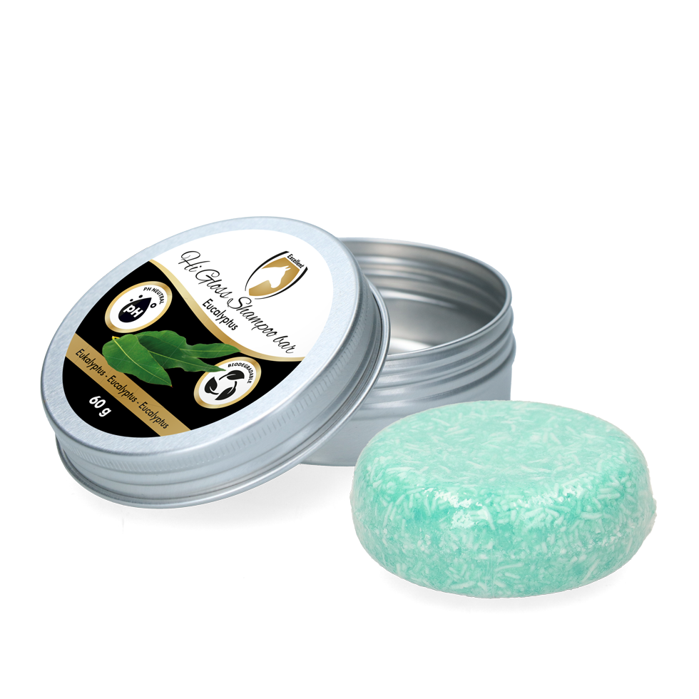 Excellent Horse Hi Gloss Shampoo Bar Eukalyptus 60 g