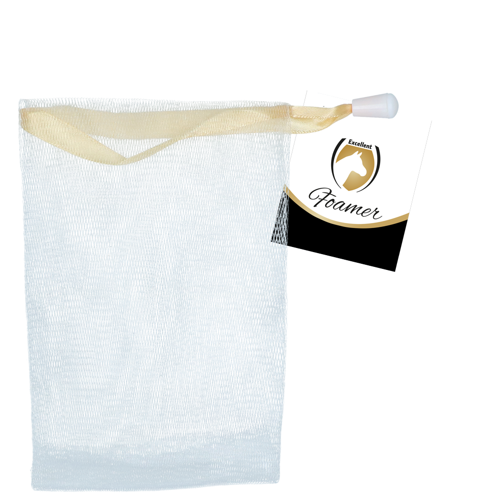 Excellent Horse Hi Gloss Shampoo Bar Schaumnetz Inkl. Tag