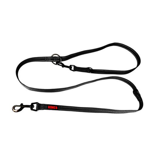 KONG Adjustable Leash Schwarz