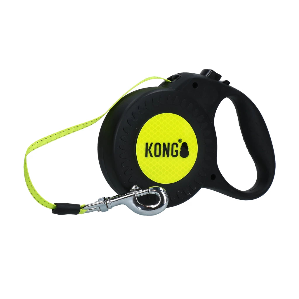 KONG Rollleine 5 Meter (leuchtend gelb)