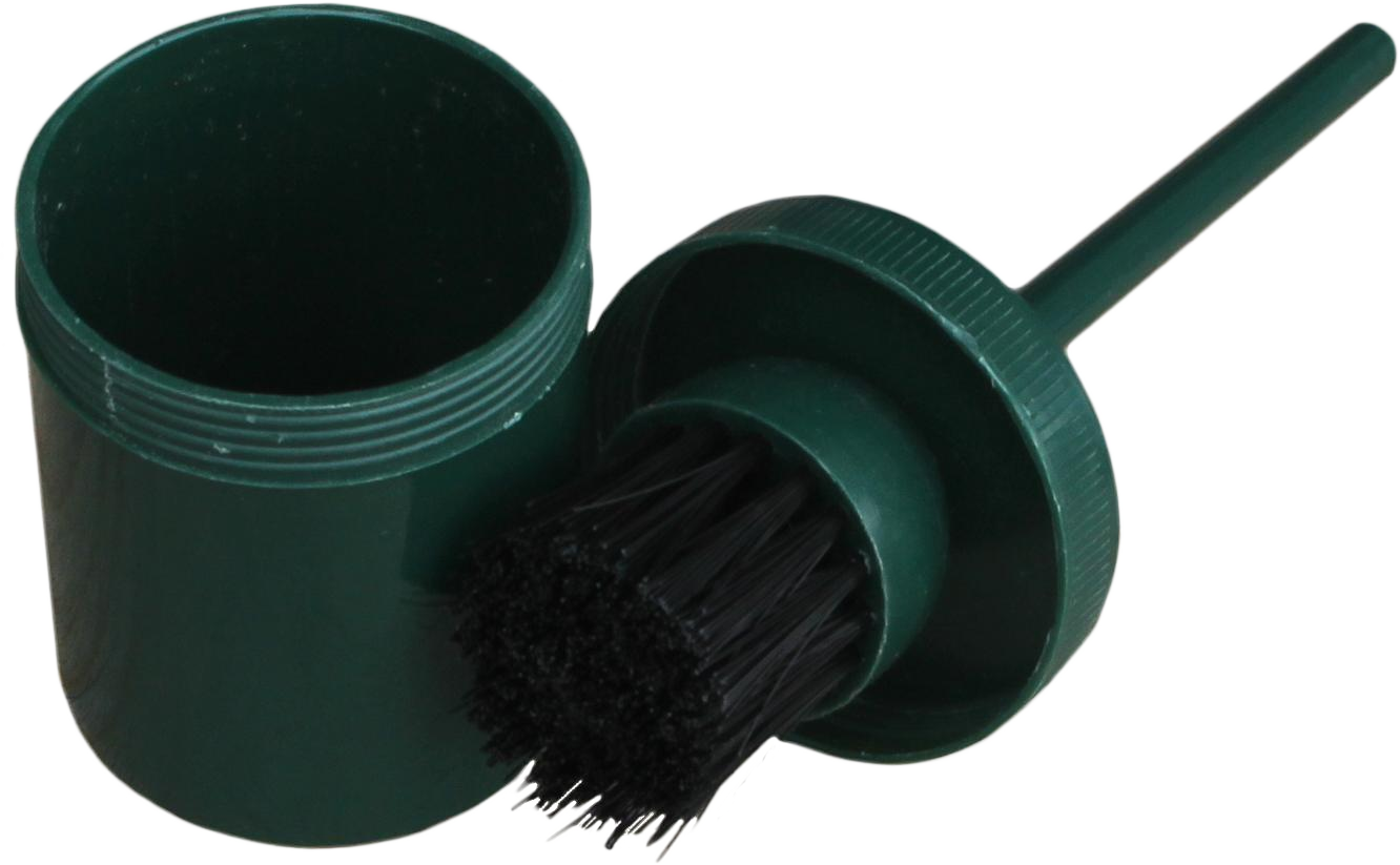 Pinsel mit Dose