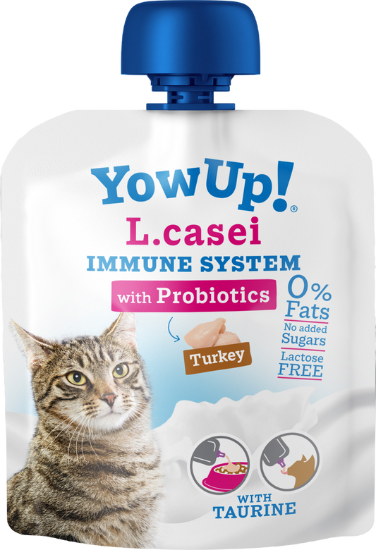 YowUp! L. Casei Immune System Turkey Katze