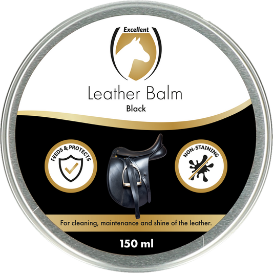 Excellent Leder & Sattel Balm Naturell Schwarz