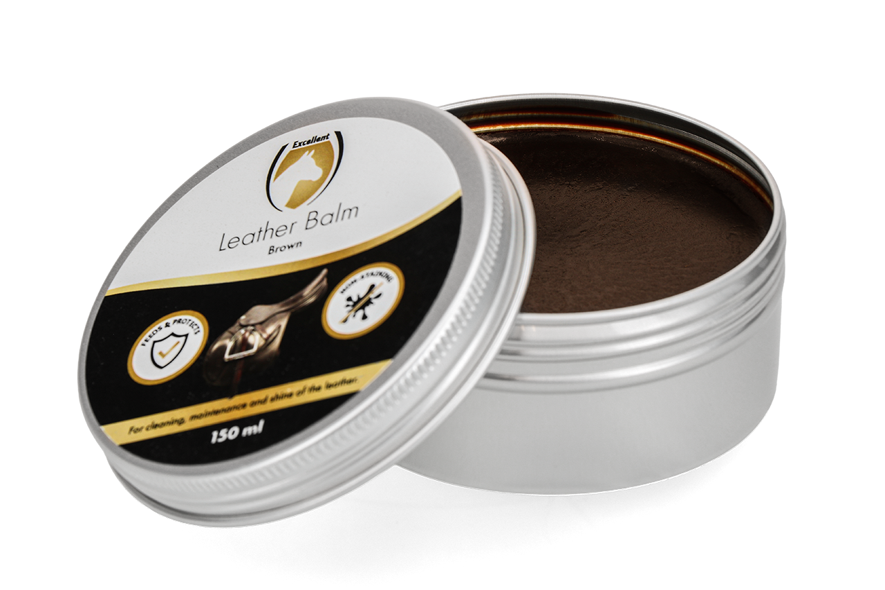 Excellent Leder & Sattel Balm Naturell Braun