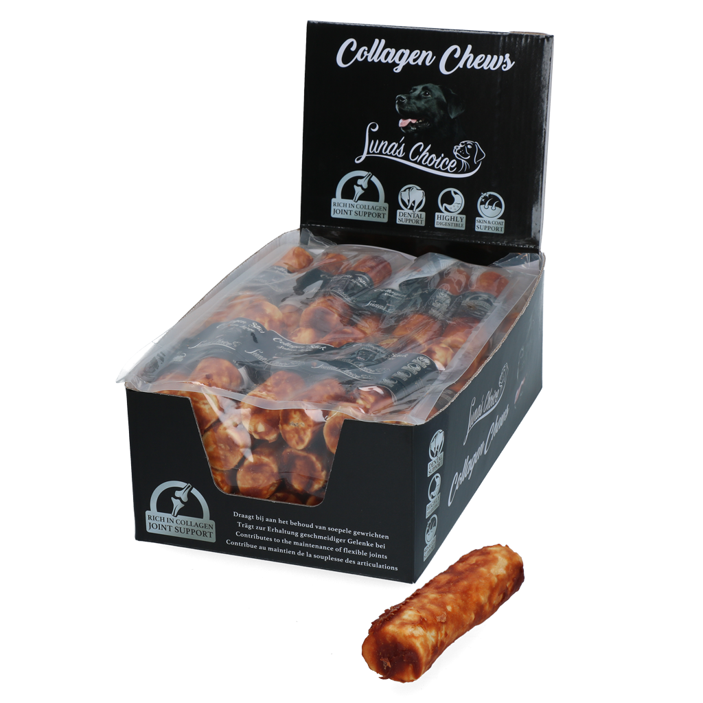 Luna's Choice Collagen Chews Stick Lachs L