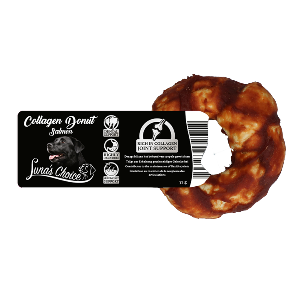 Luna's Choice Collagen Chews Donut Lachs