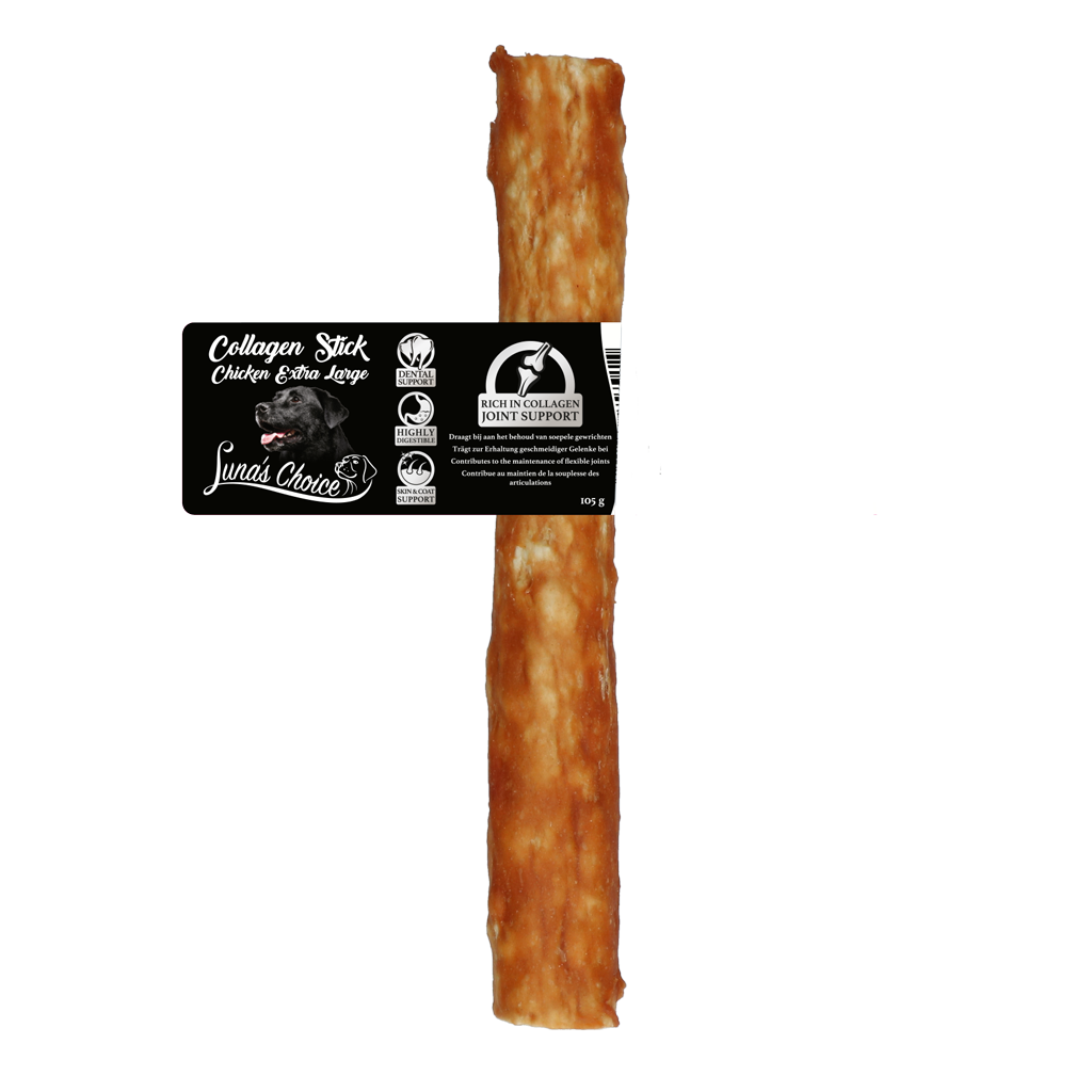 Luna's Choice Collagen Chews Stick Huhn XL