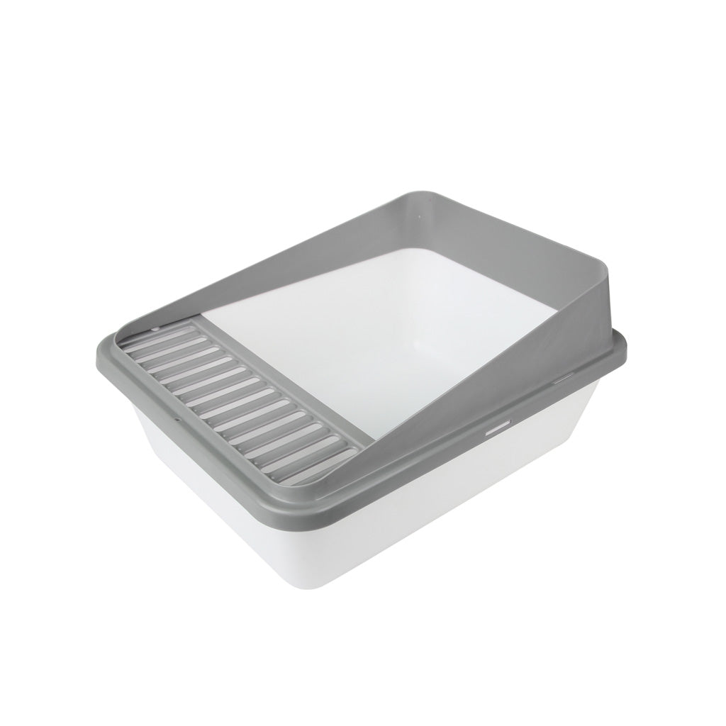 Minus One Cat Litter Box S Grey