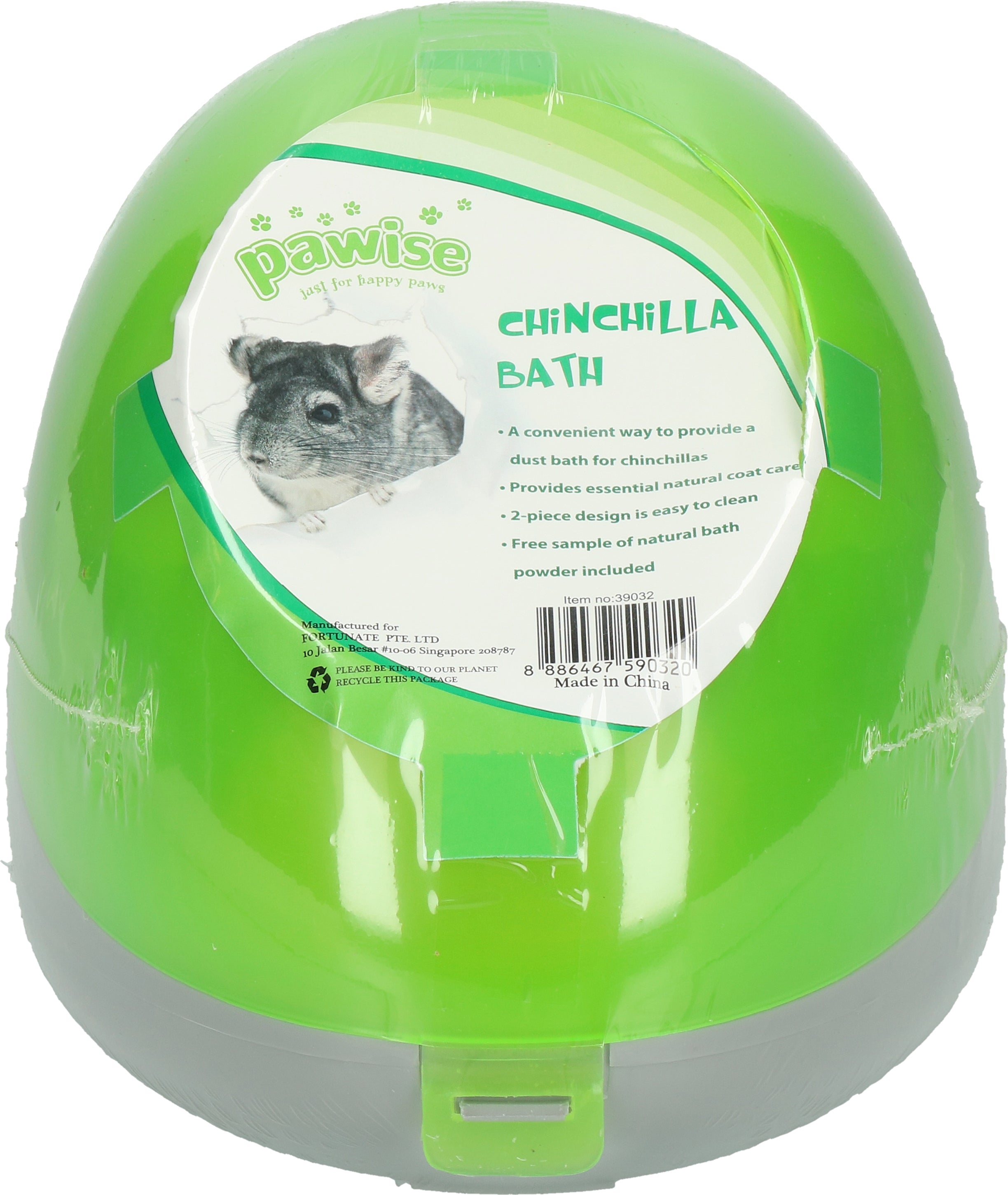 Pawise Chinchilla Bath