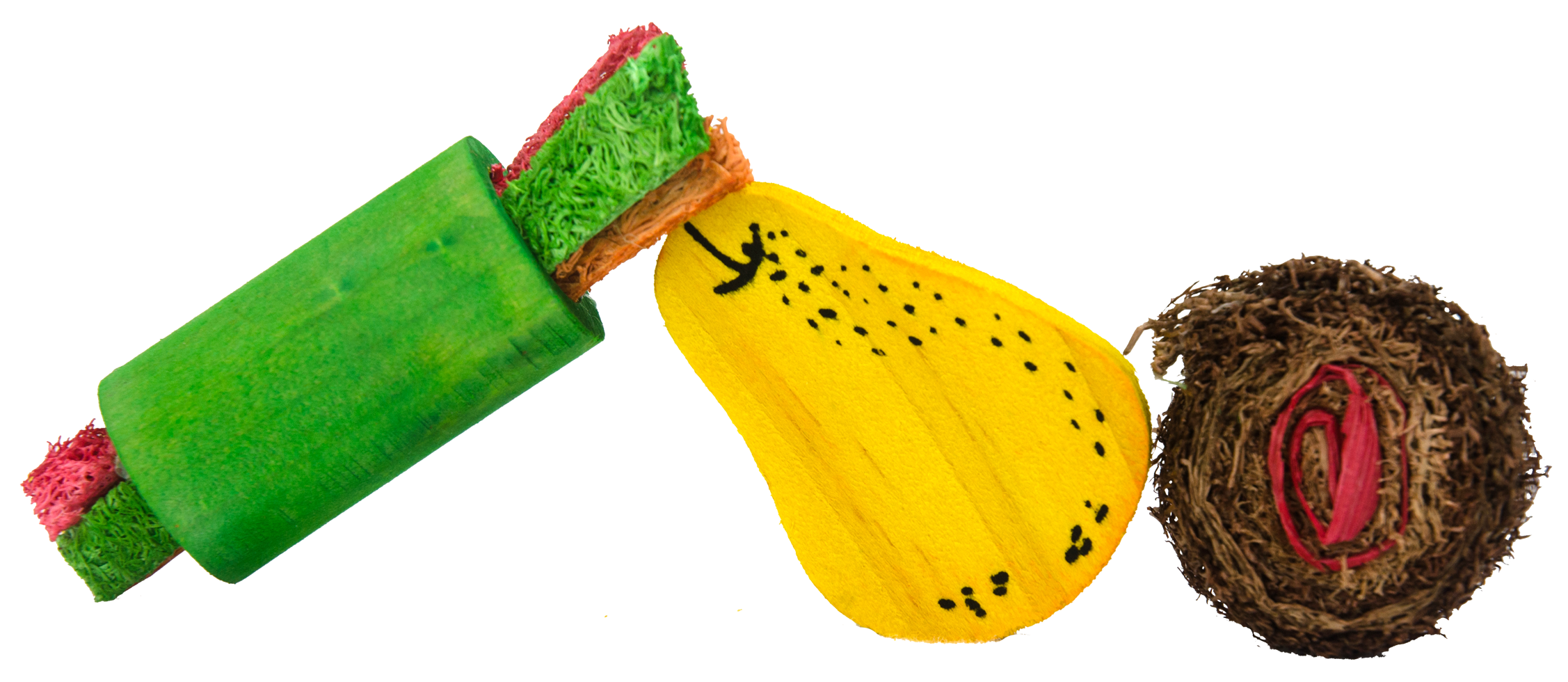 Pawise Wooden Loofah Pretty Toys