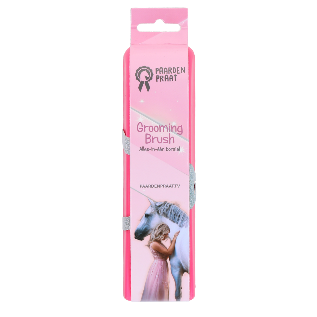 Paardenpraat Grooming Brush Rosa M