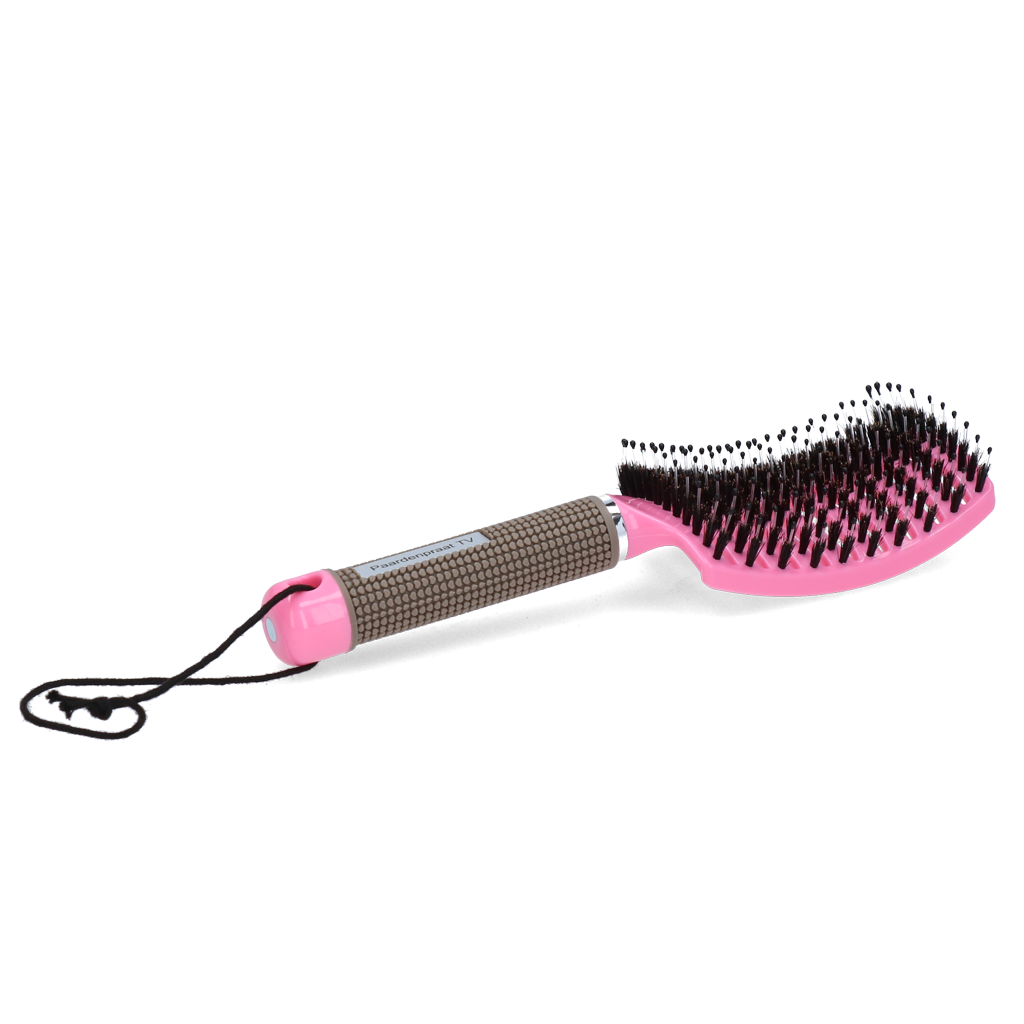 Paardenpraat Horse Supreme Borstel Rosa