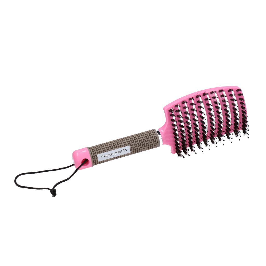 Paardenpraat Horse Supreme Borstel Rosa