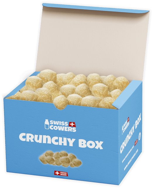 SwissCowers Cheese Crunchies Crunchy Box (118 Belohnungen)
