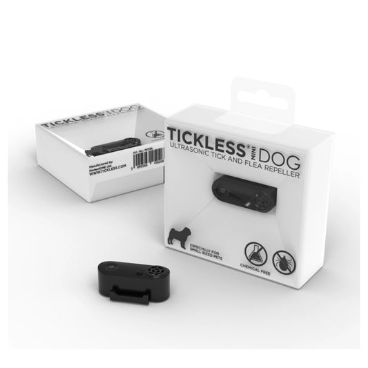 Tickless Mini Dog Wiederaufladbar Schwarz