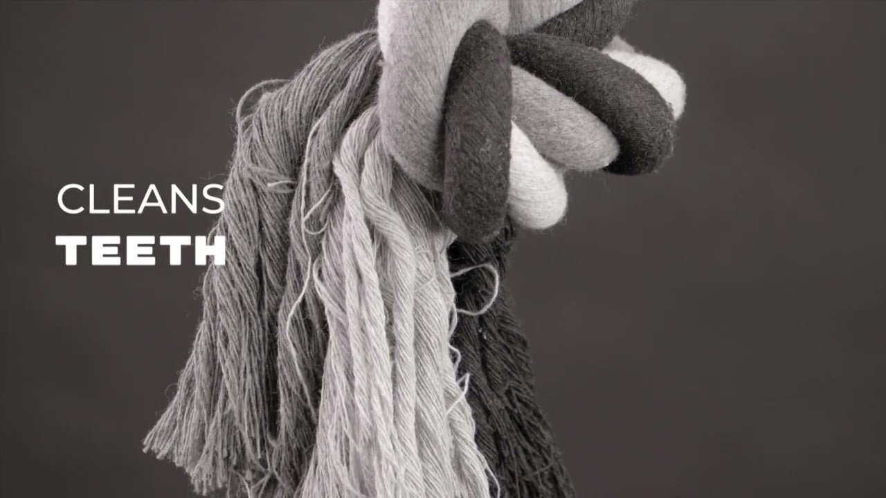 Floss Toss Dental Rope Exteme Tug and Ball - 60 cm